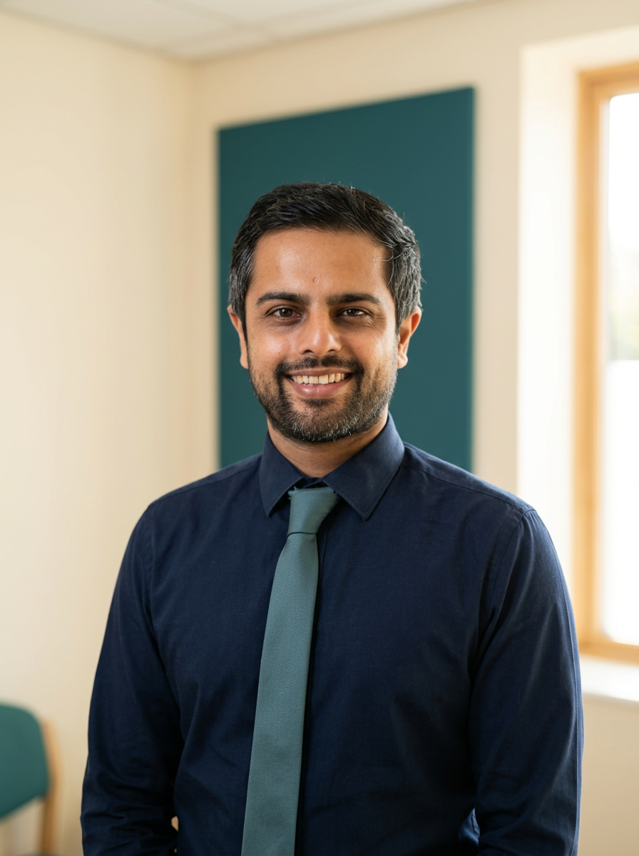 Dhimant Patel, Owner and Superintendent Pharmacist at The Pharmacy Coedpoeth